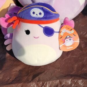 Squishmallows Pirate Plush - Lavender and Cream